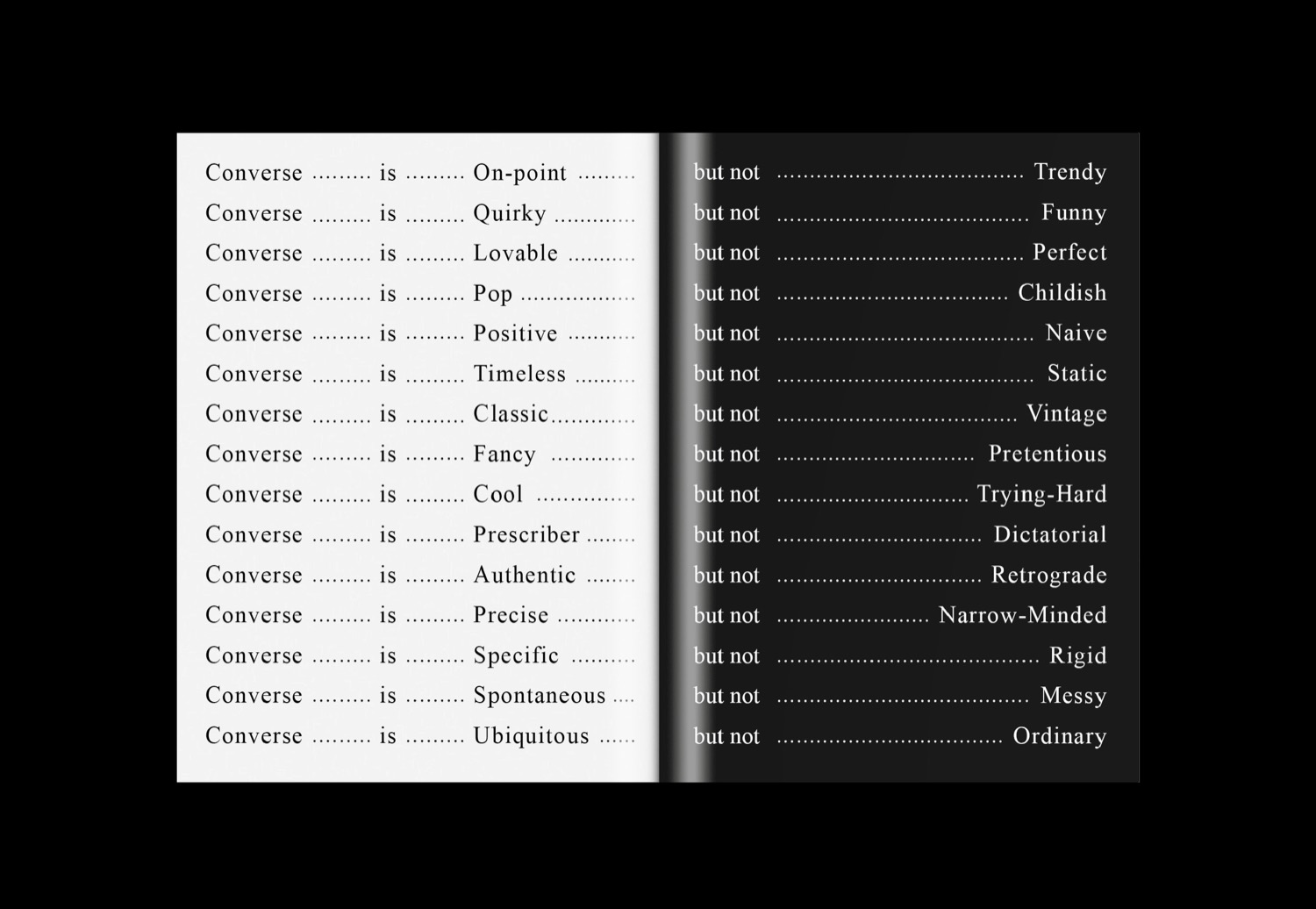Ill-Studio - CONVERSE BRAND VISUAL CENTER